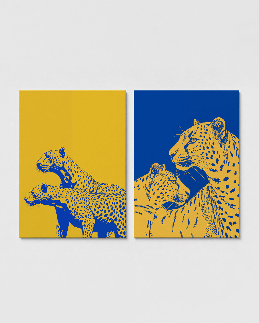 Kleurrijke dieren Posterset