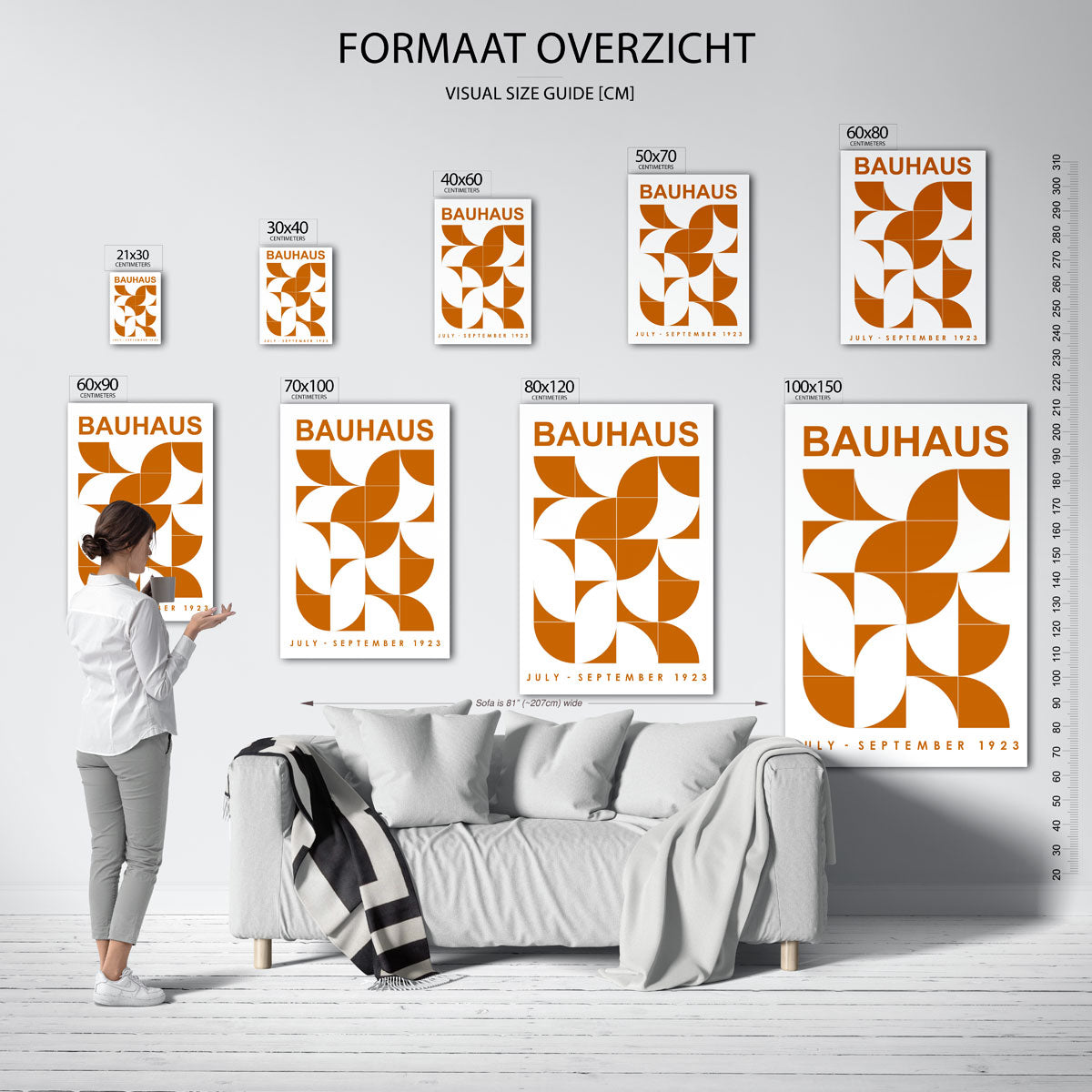 Vorm en balans Poster