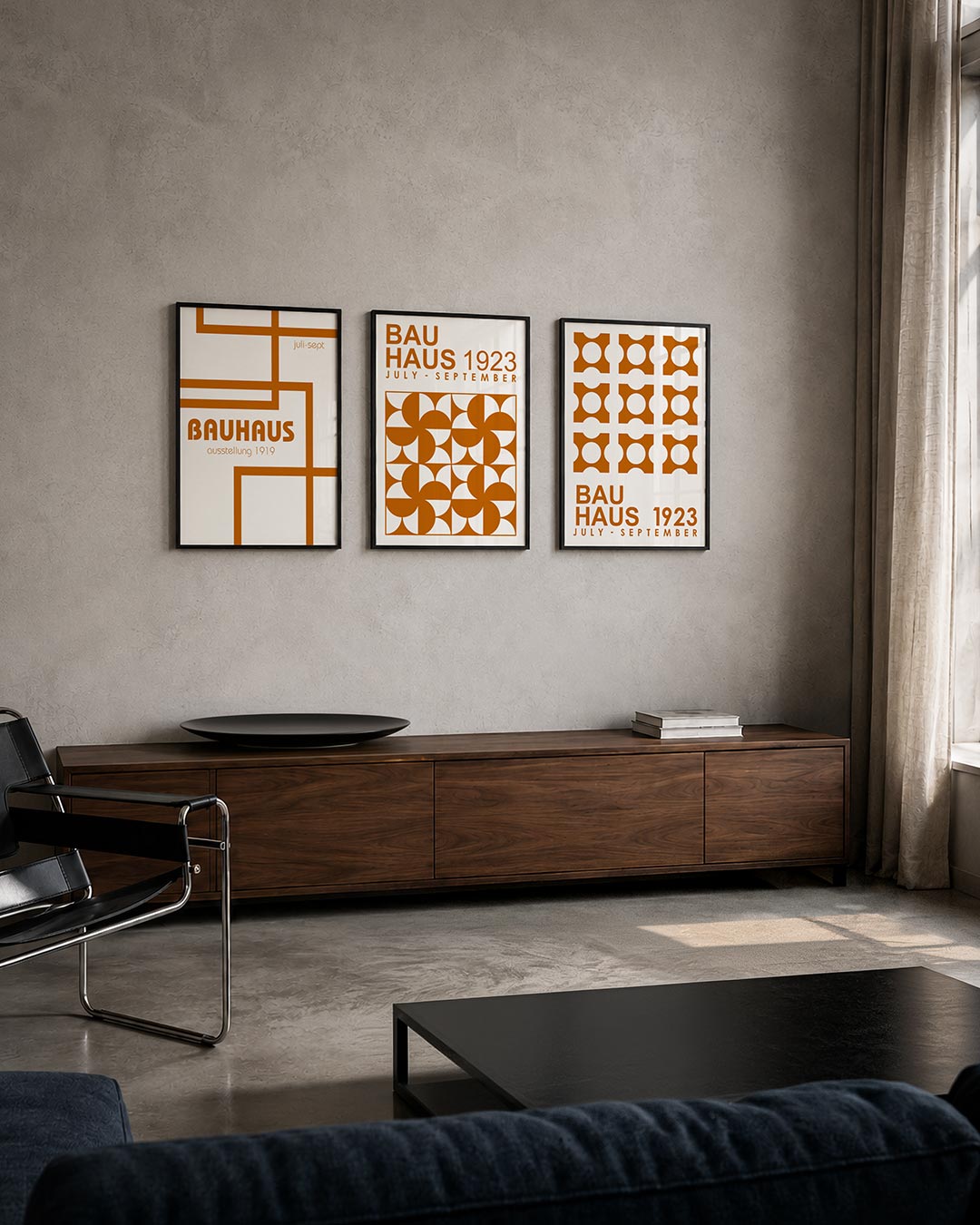 Lijnen en kleurvlakken Posterset
