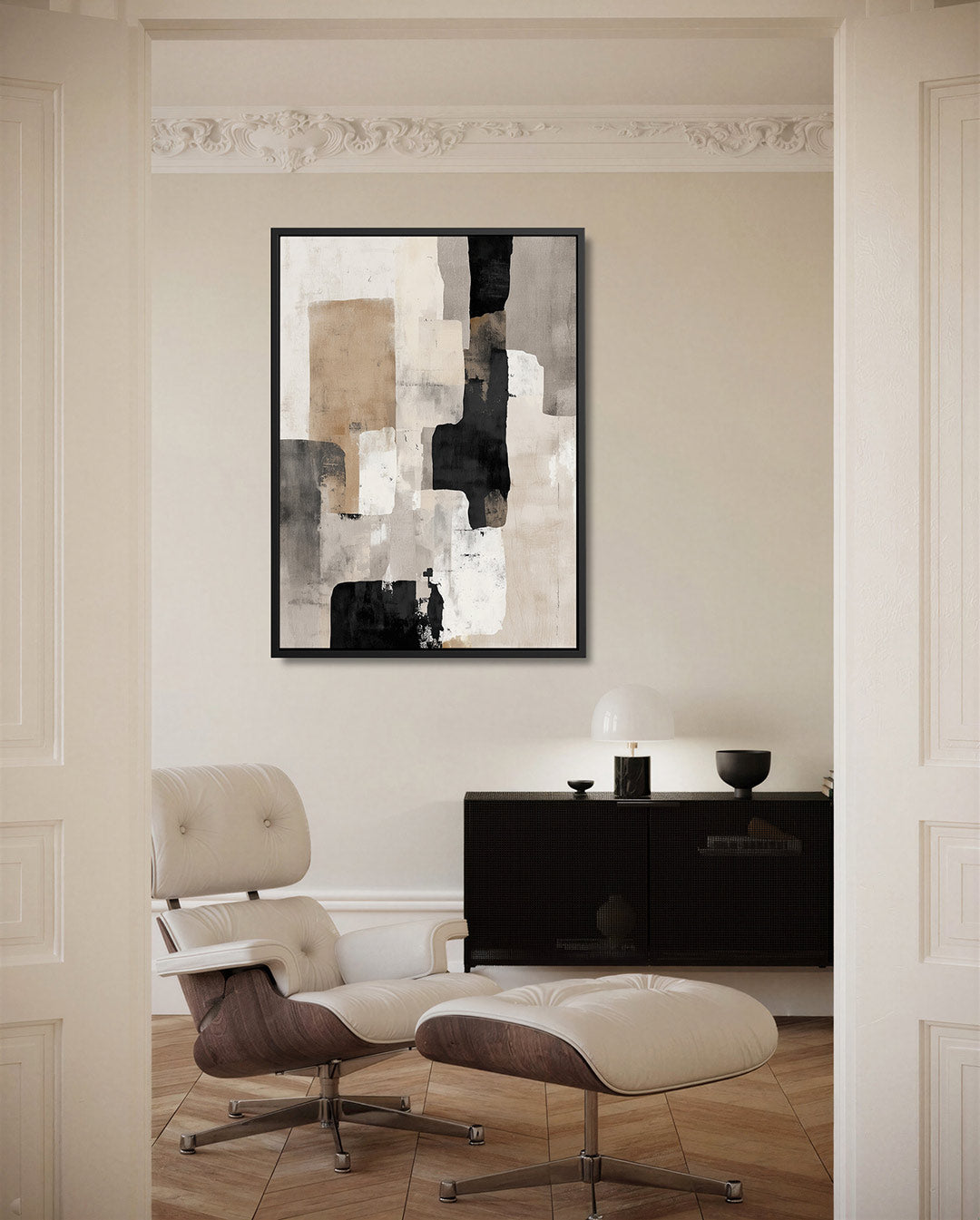 Geometrische vormen Kunstwerk