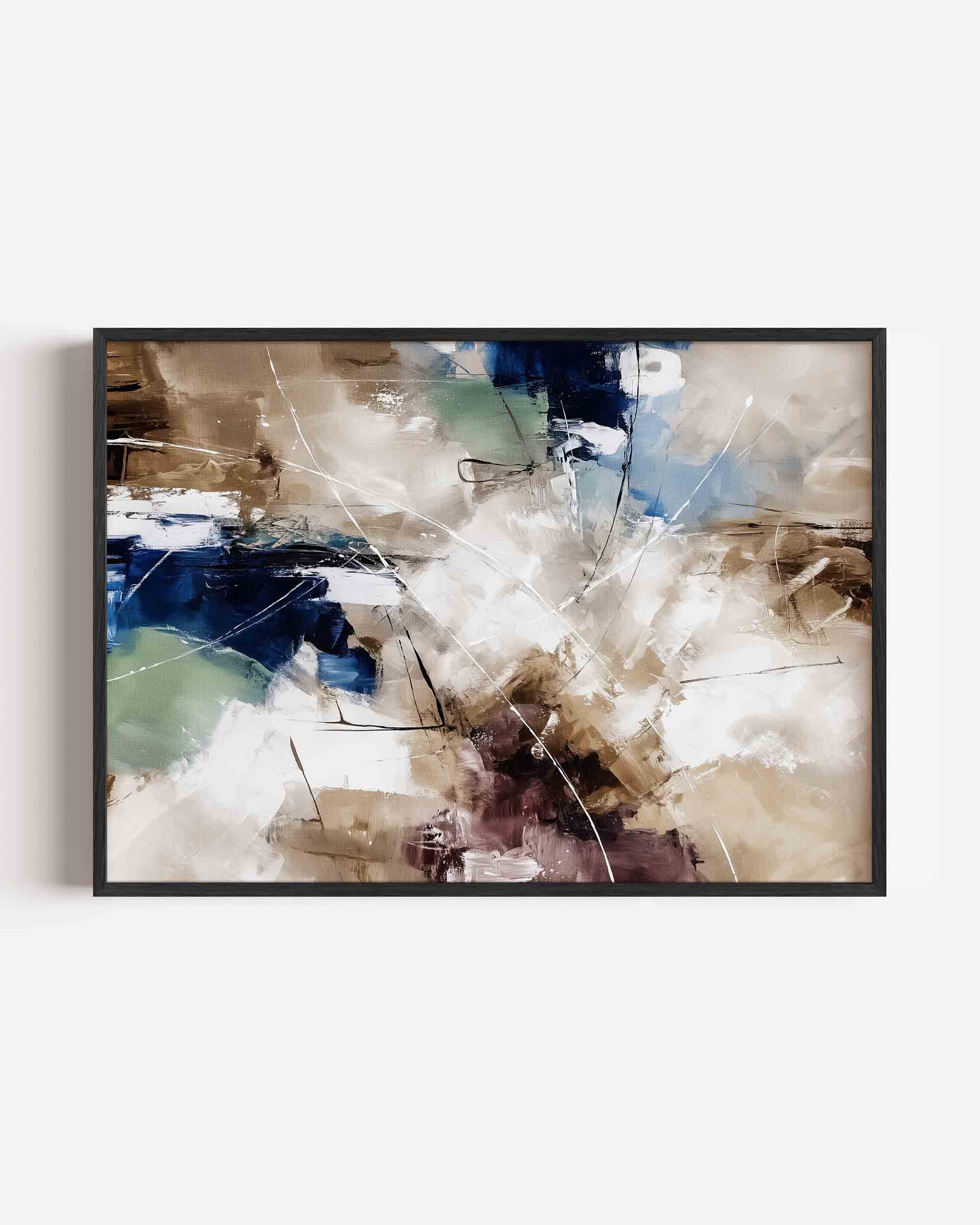 Abstracte vormen Poster