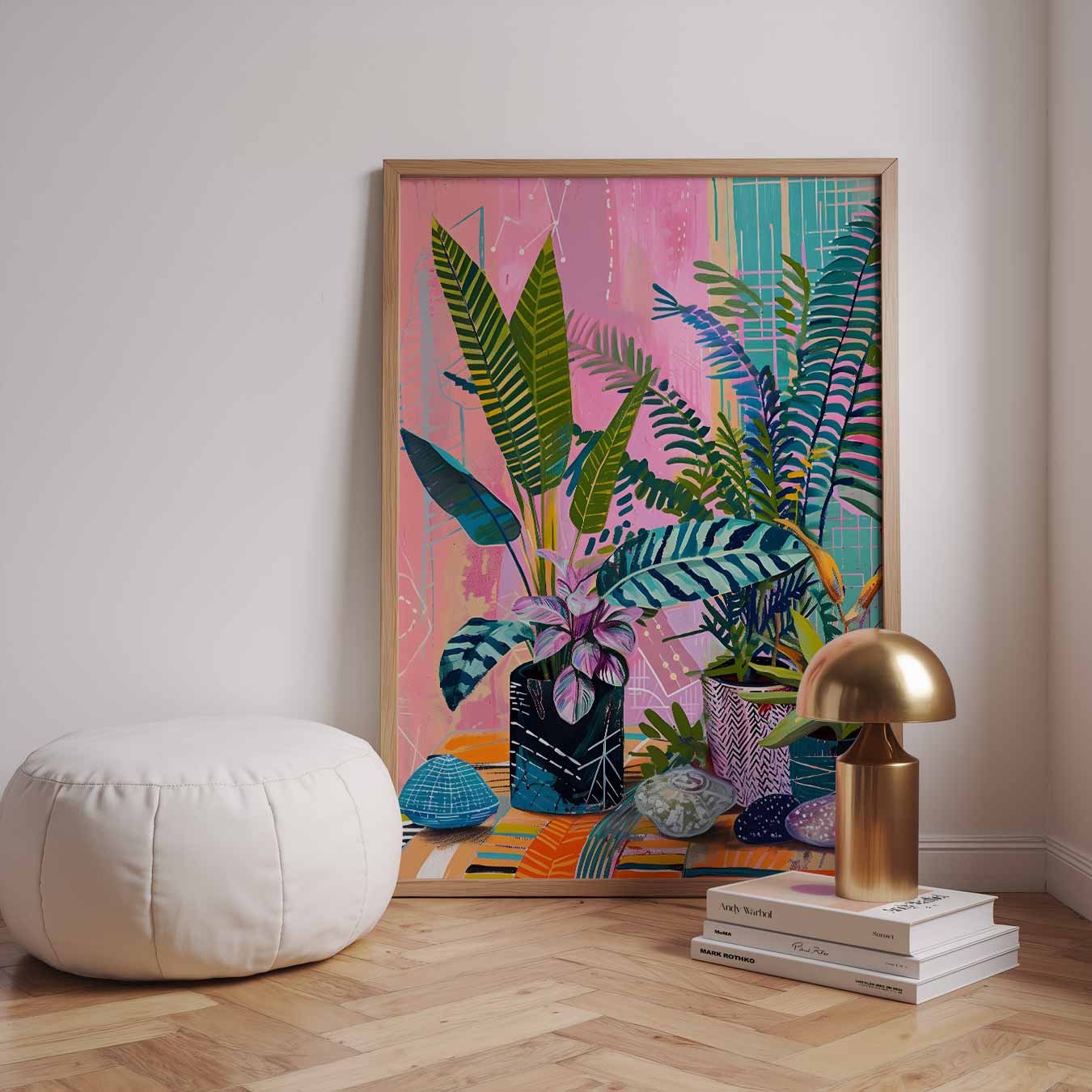 Tropische Botanische Droom Poster-WallArtistic