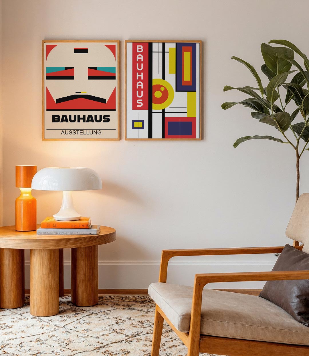 Kleur en lijnenspel Posterset