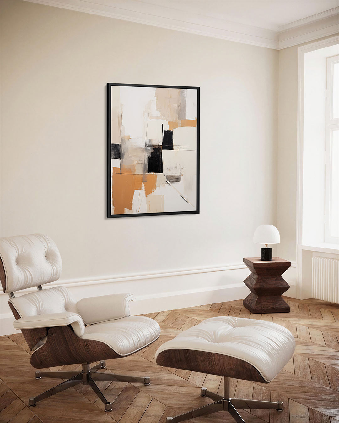 Geometrische vormen Kunstwerk