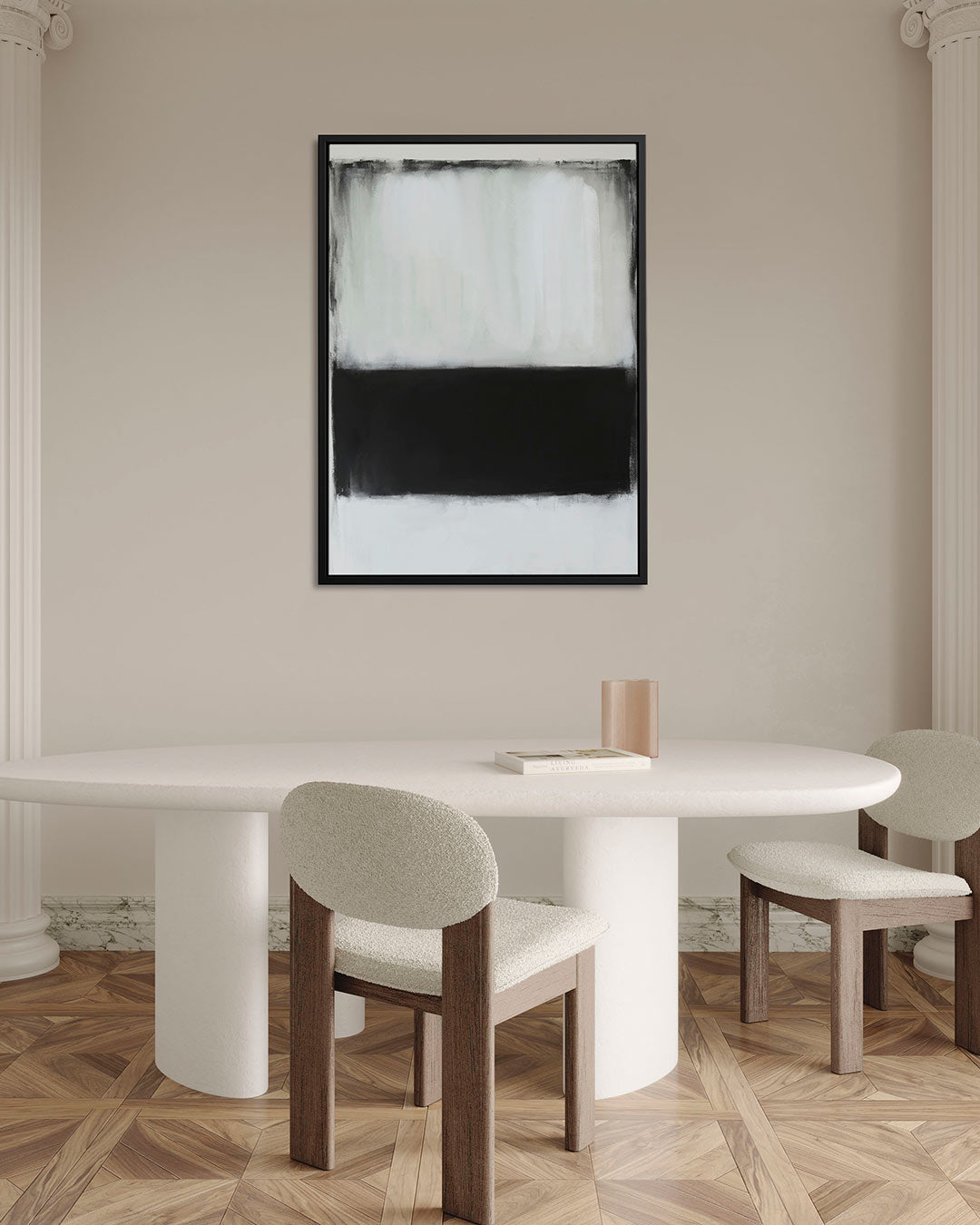Eenvoudige kleurvlakken Kunstwerk
