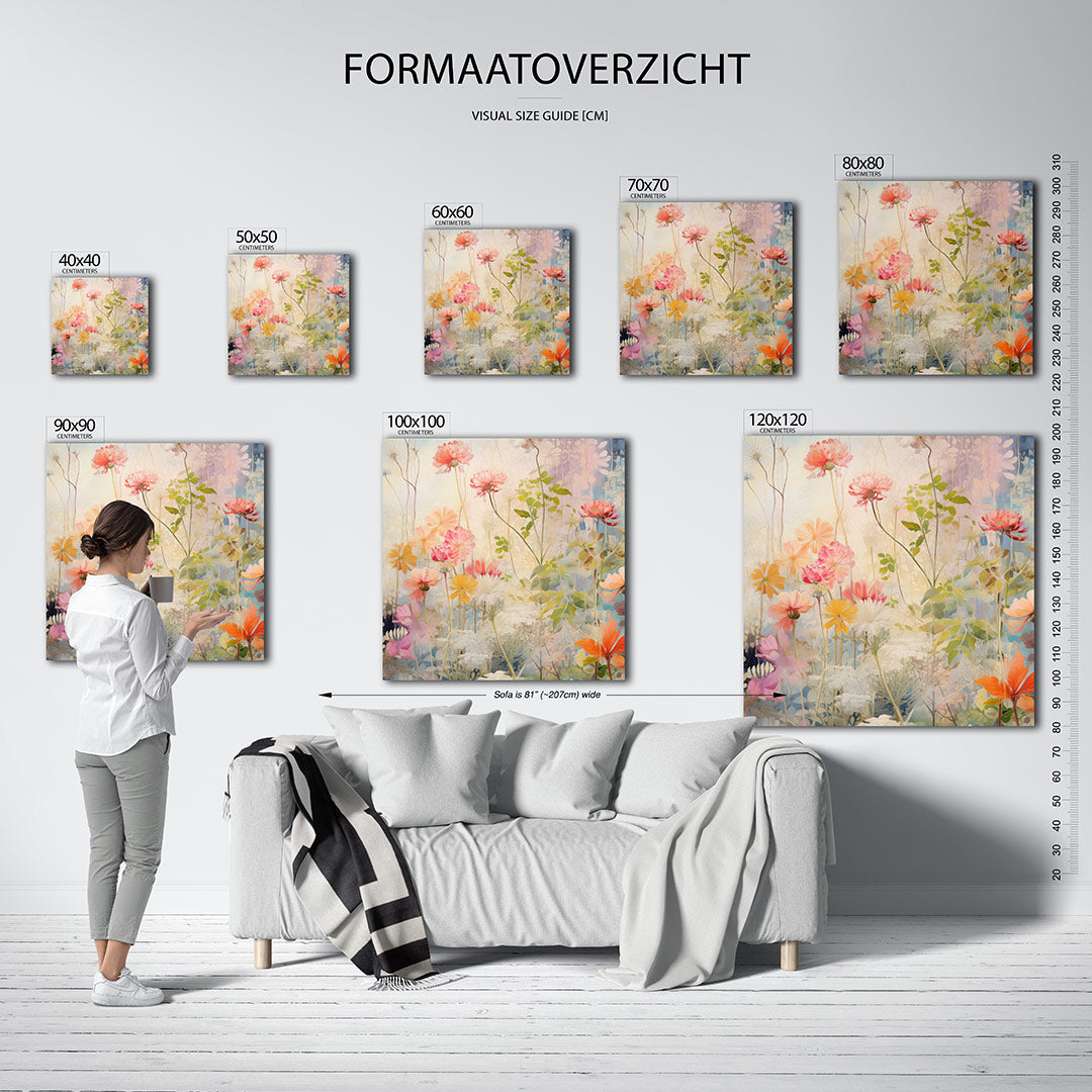 Bloemenpracht Kunstwerk