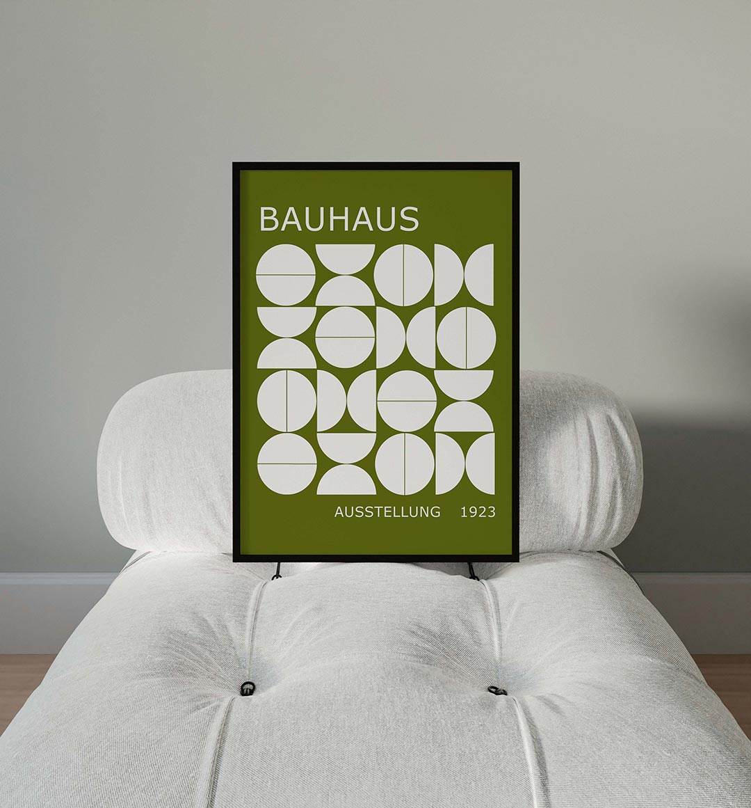 Vormritme en kleur Poster