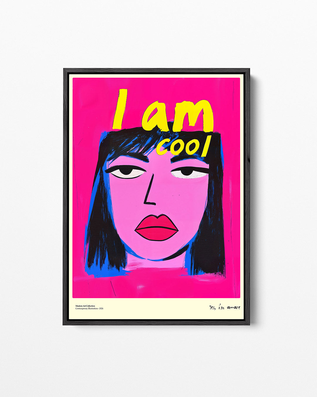 Portret illustratie Kunstwerk