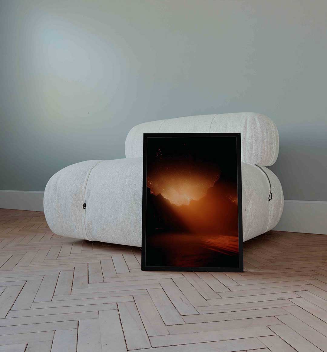 Vuur en schaduw Poster