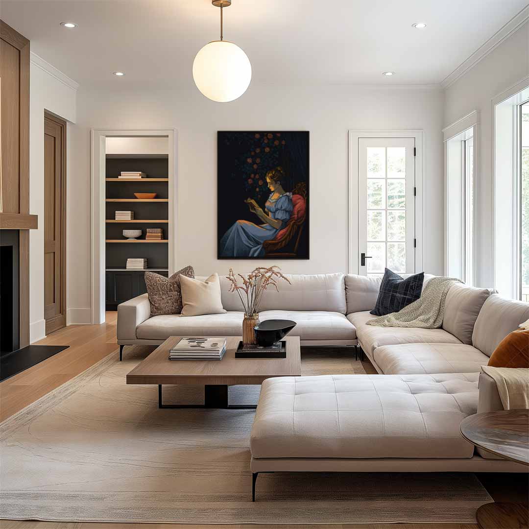 De Lezersdroom Kunstwerk-canvas-dibond-plexiglas-wanddecoratie-WallArtistic