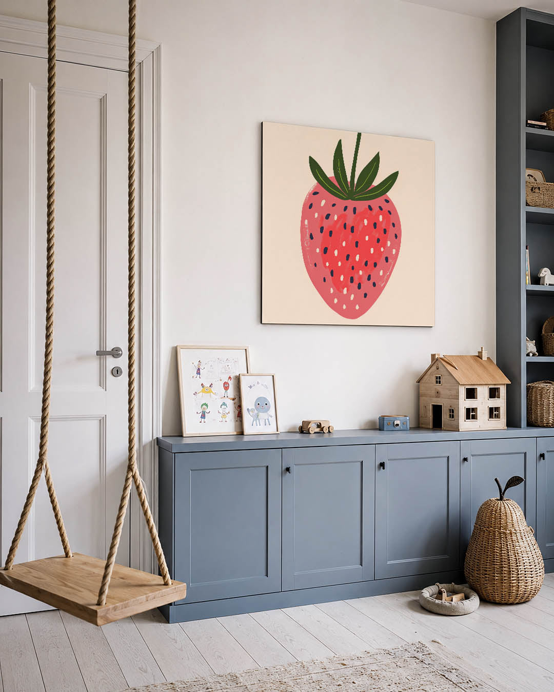 Fruitige illustratie Kunstwerk