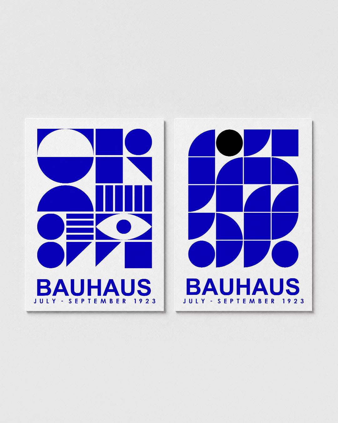 Vormen en vlakken Posterset