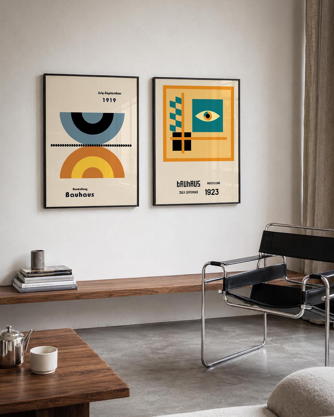 Halve cirkel harmonie Posterset