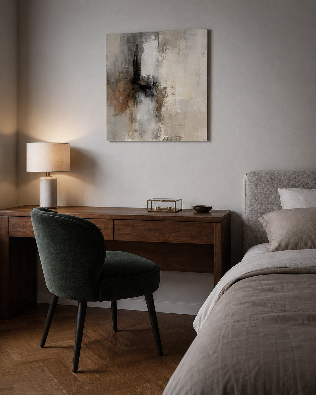 Gelaagde structuren Kunstwerk