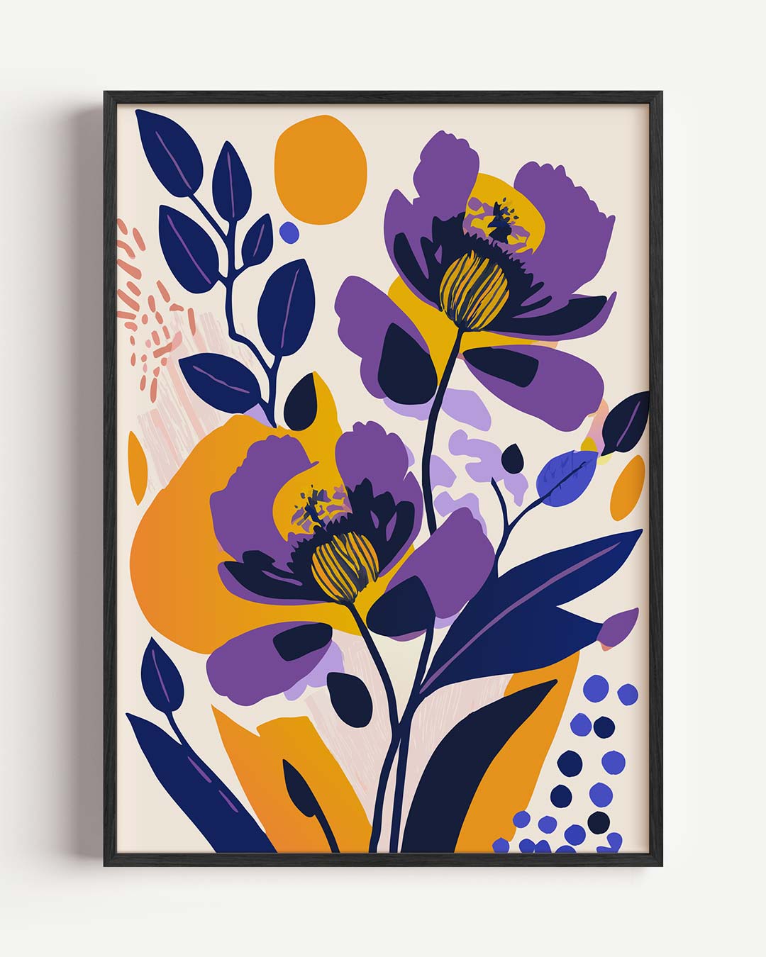 Vrolijke Bloemendroom Poster-WallArtistic
