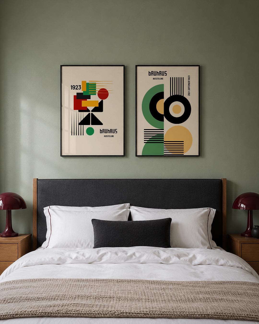 Vorm en kleurenspel Posterset