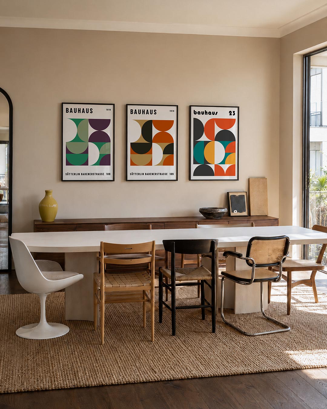 Vormen en vlakken Posterset