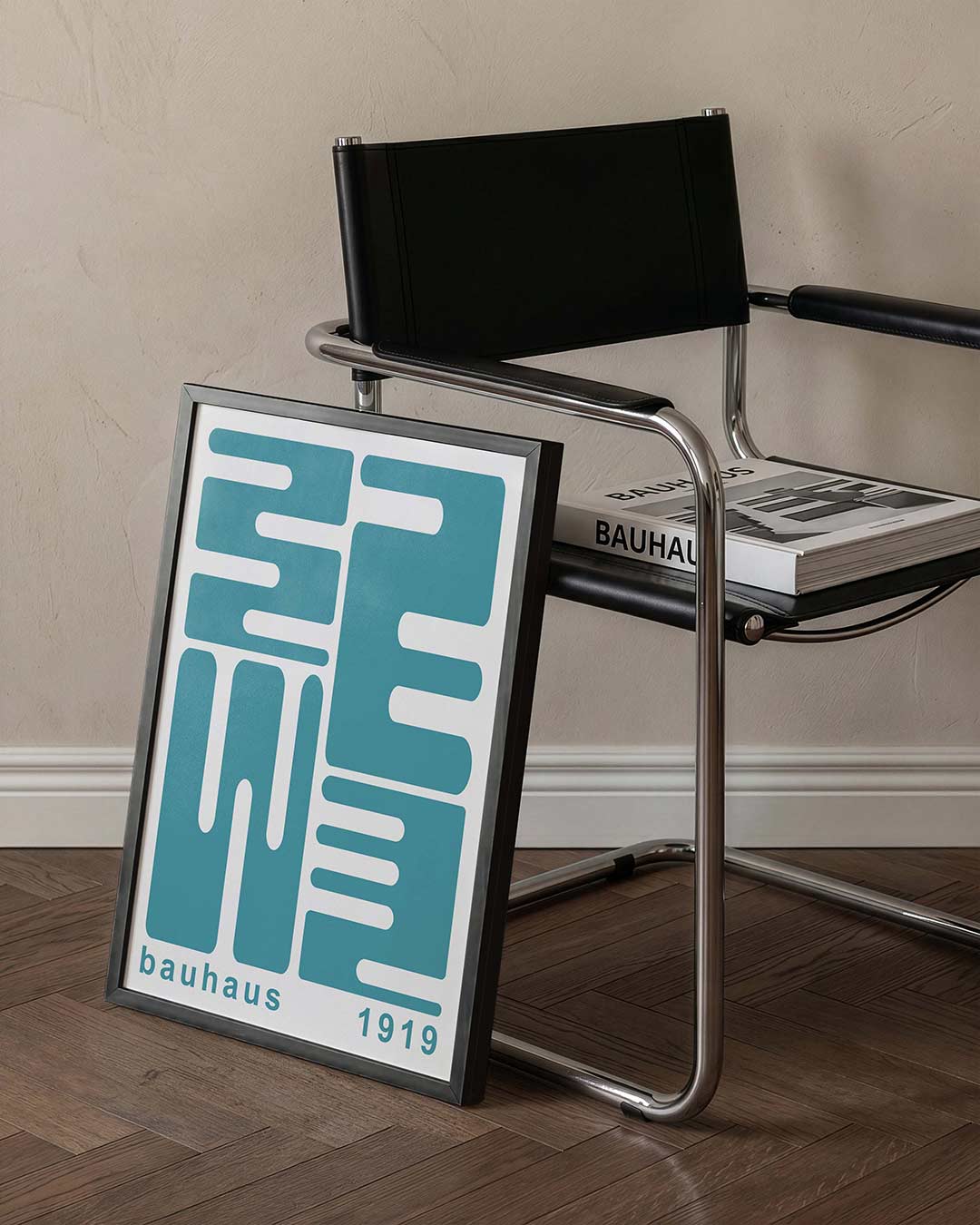 Vorm en lijnenspel Poster