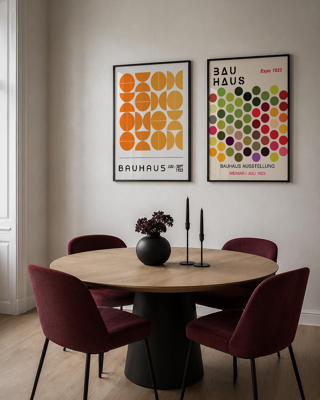 Vormen en vlakken Posterset