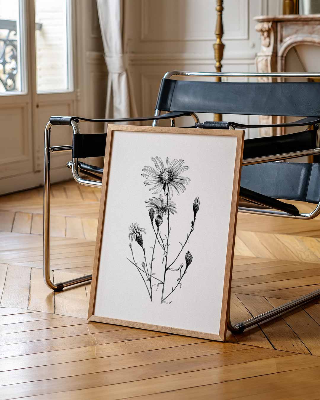 Botanische Bloemenpracht Poster-WallArtistic