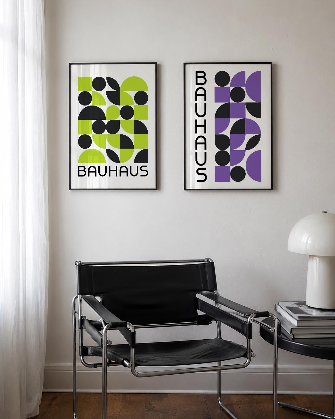 Vormen en vlakken Posterset