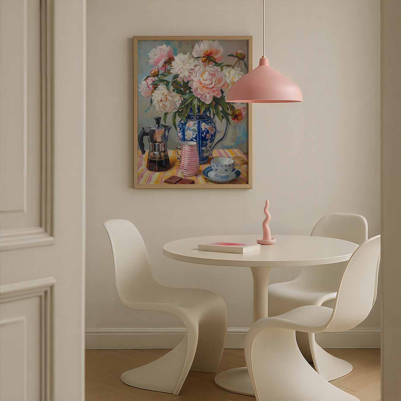 Romantische Bloemenpracht Poster-WallArtistic