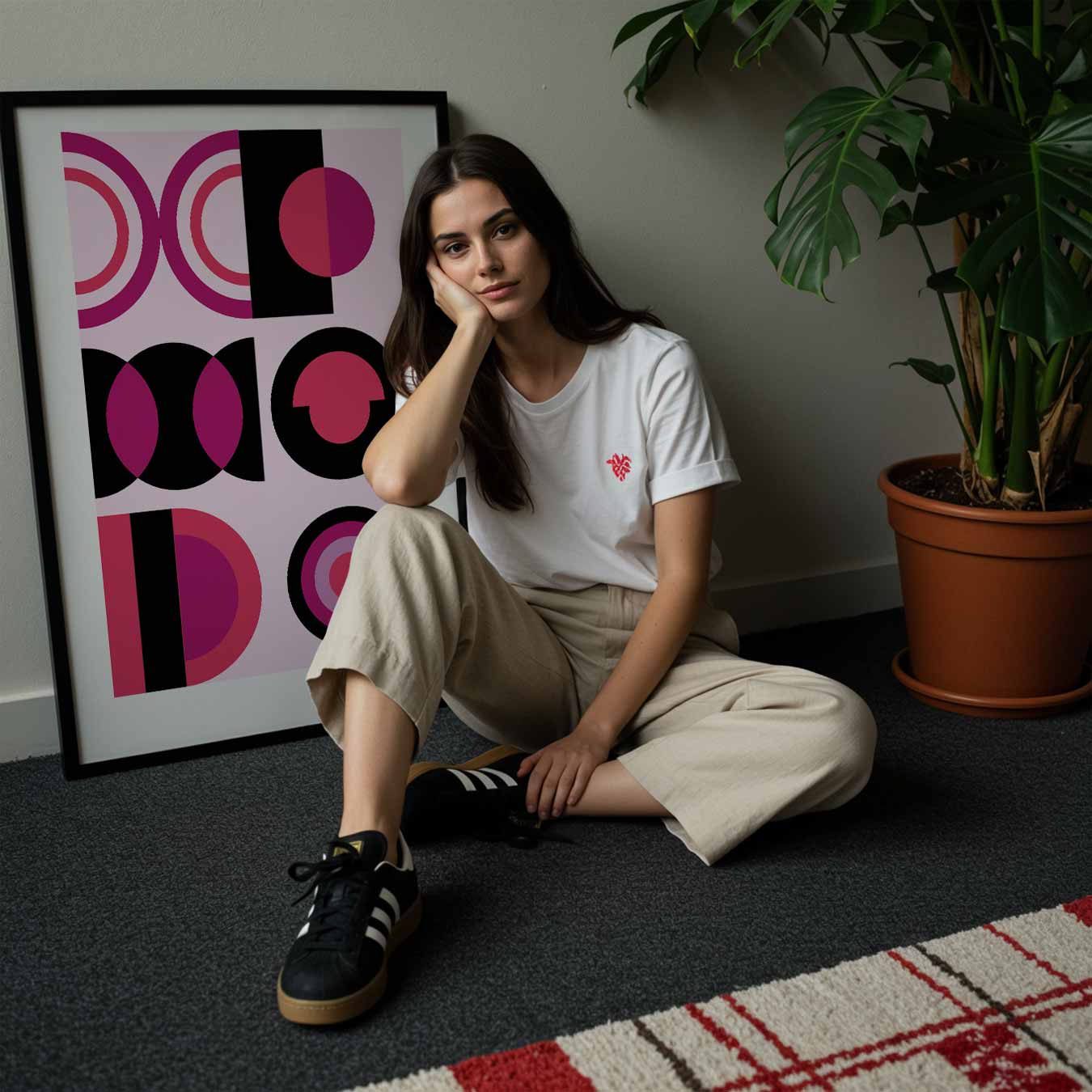 Moderne Geometrische Kunstposter-WallArtistic