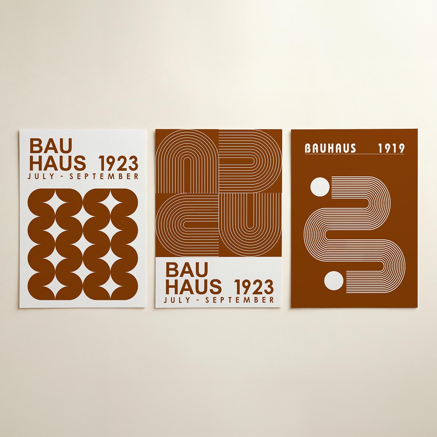 Vorm en herhaling Posterset
