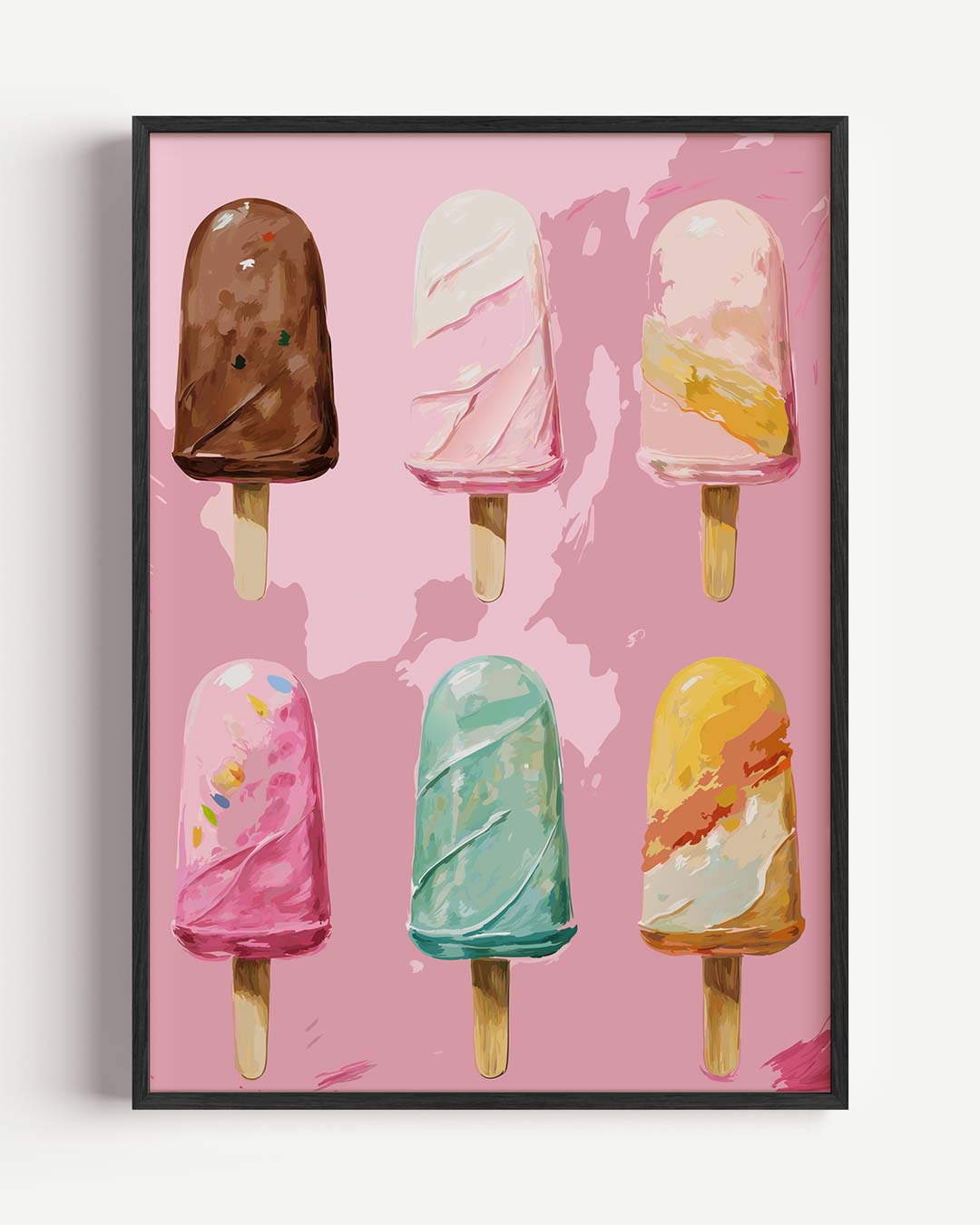 Zomerse IJsjes Poster-WallArtistic