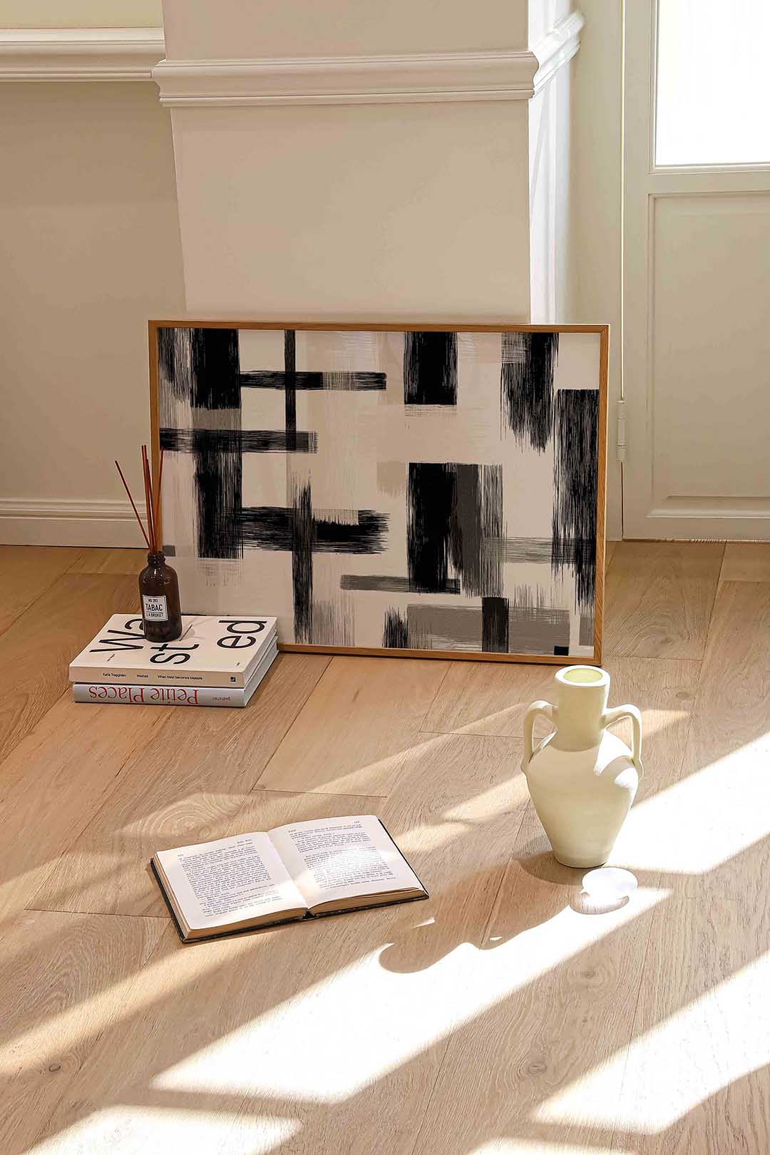 Abstracte lijnen Poster