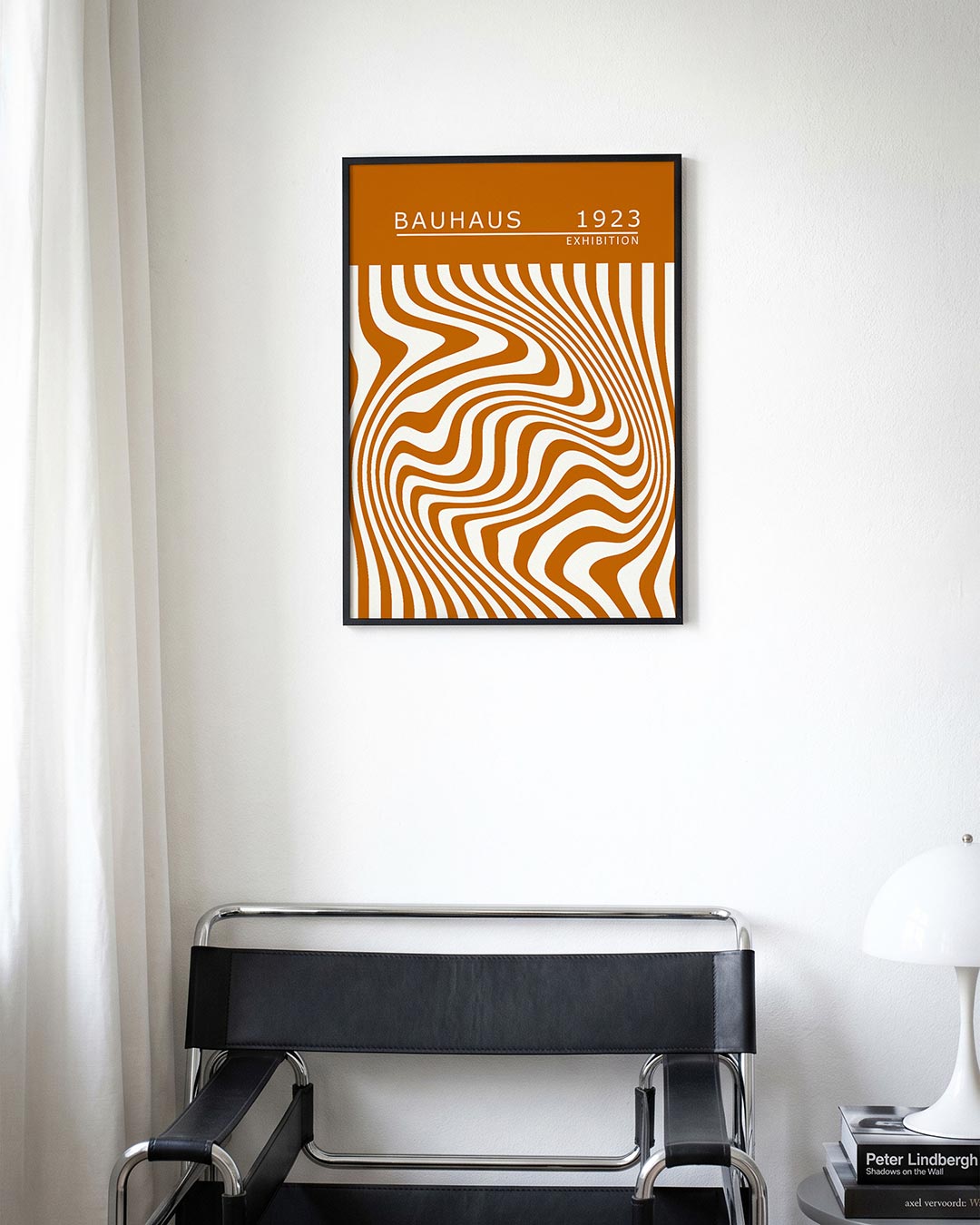 Golvend lijnenspel Poster