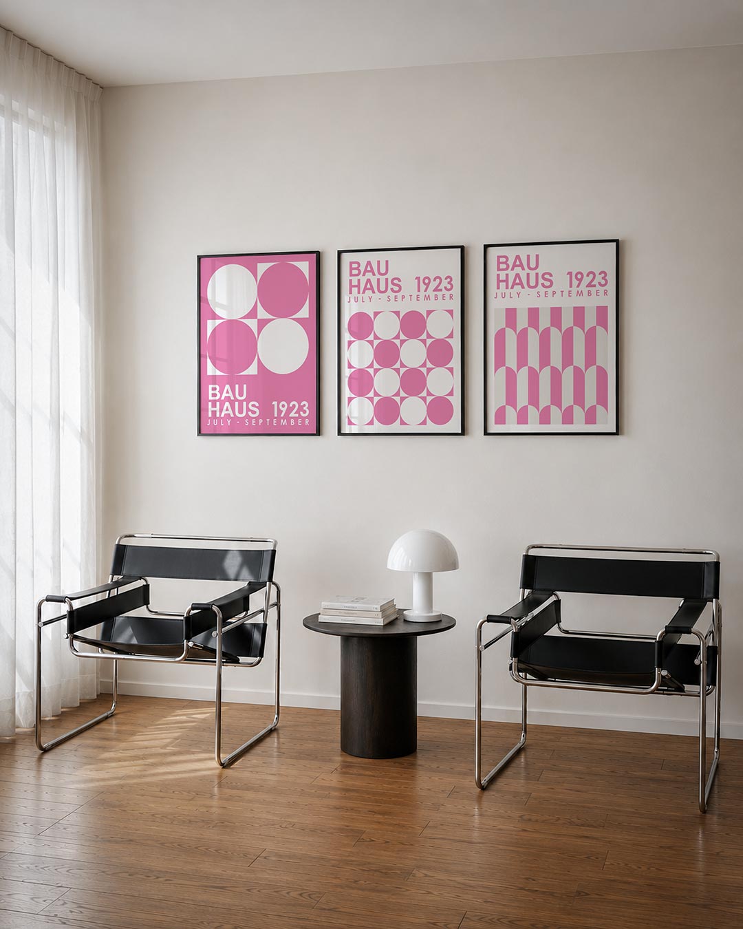 Cirkel en vierkant Posterset