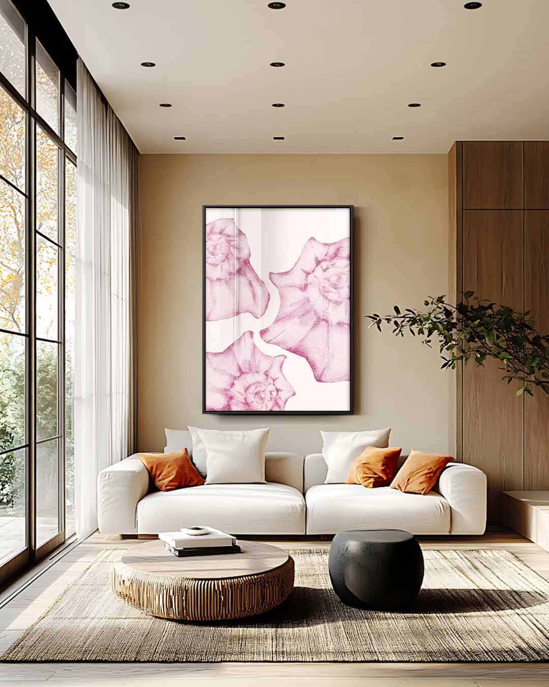Abstract kunstwerk Kunstwerk-canvas-dibond-plexiglas-wanddecoratie-WallArtistic