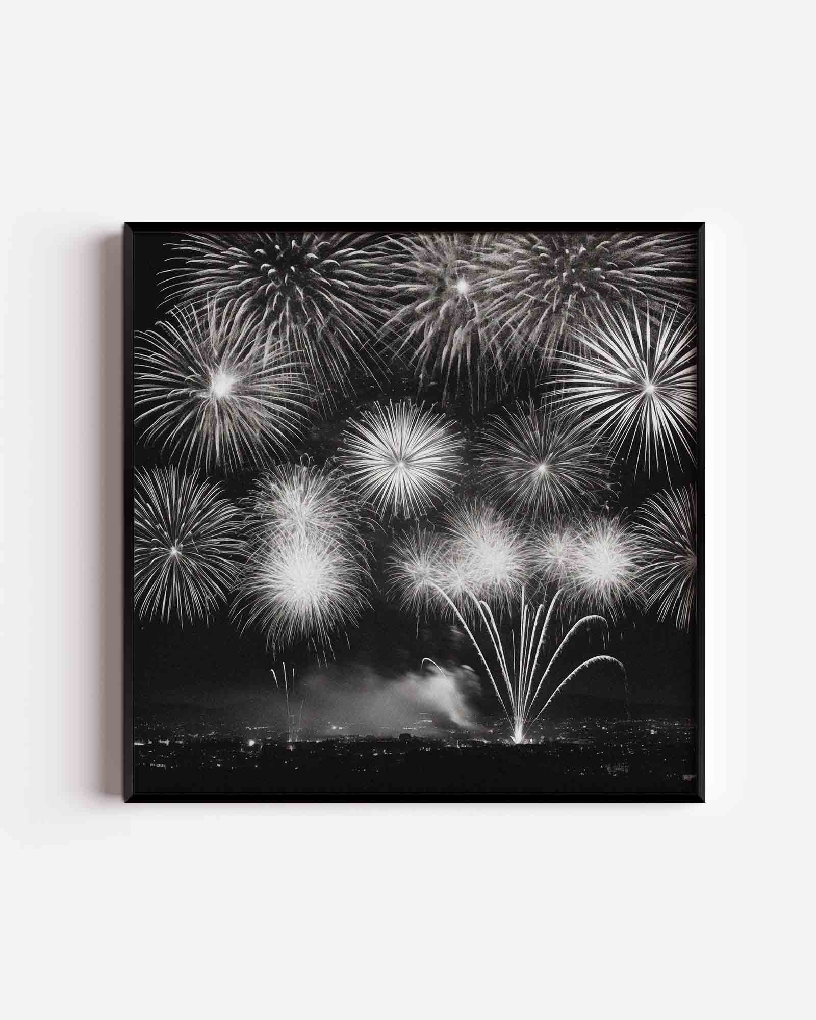 Vuurwerk explosie Poster