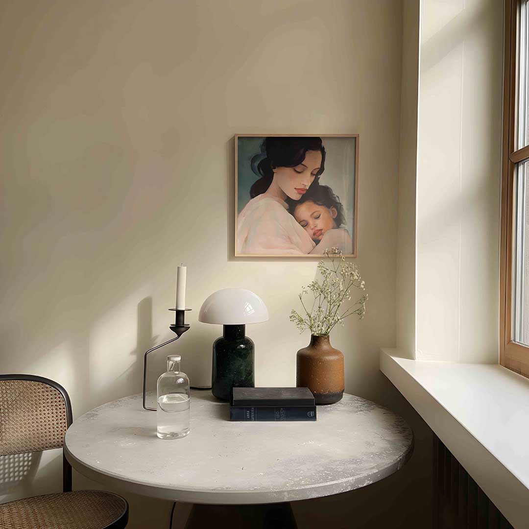 Moeder en kind Poster