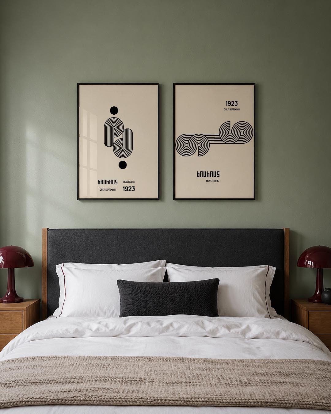 Lijnen en cirkelspel Posterset