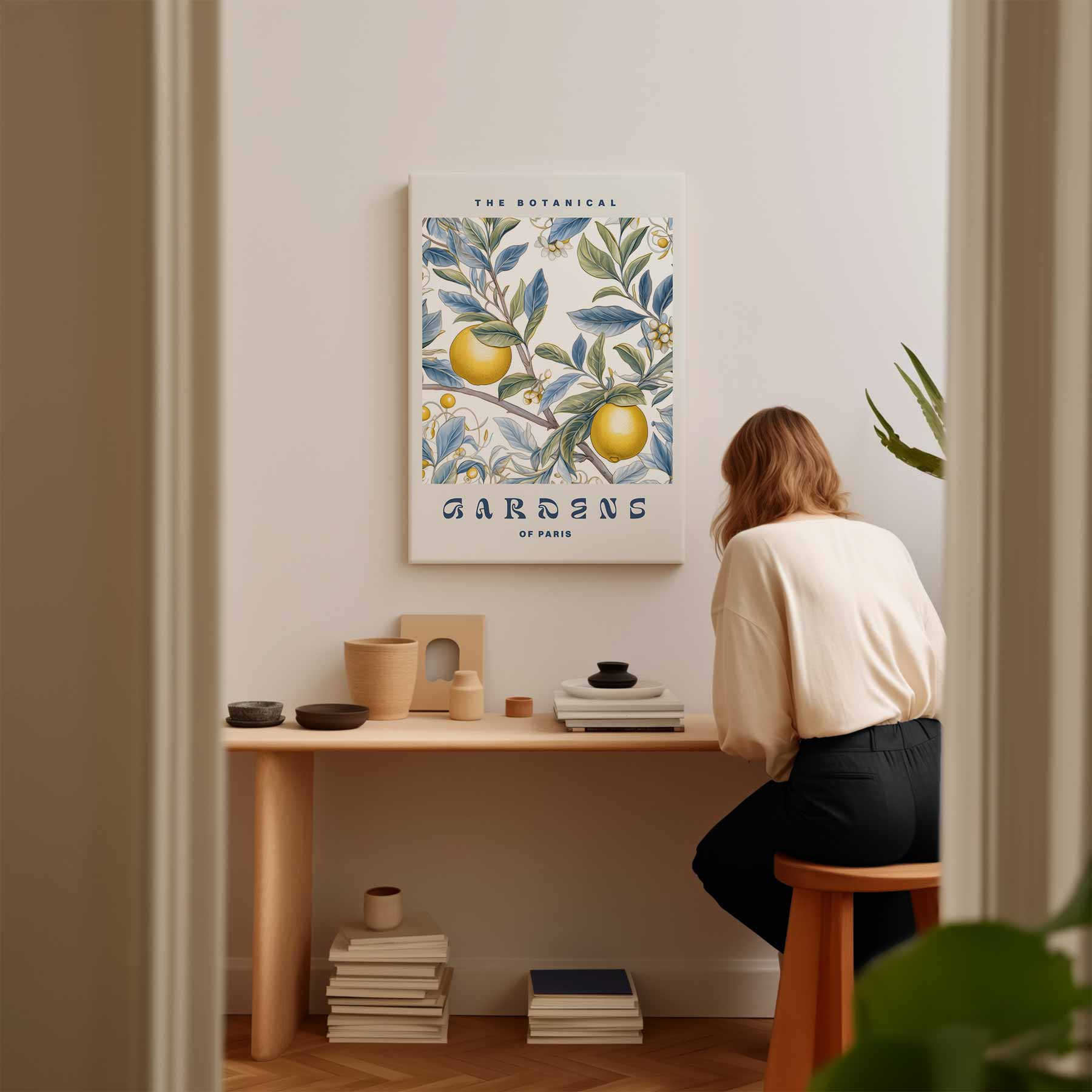 Botanische Tuinen van Parijs Kunstwerk-canvas-dibond-plexiglas-wanddecoratie-WallArtistic
