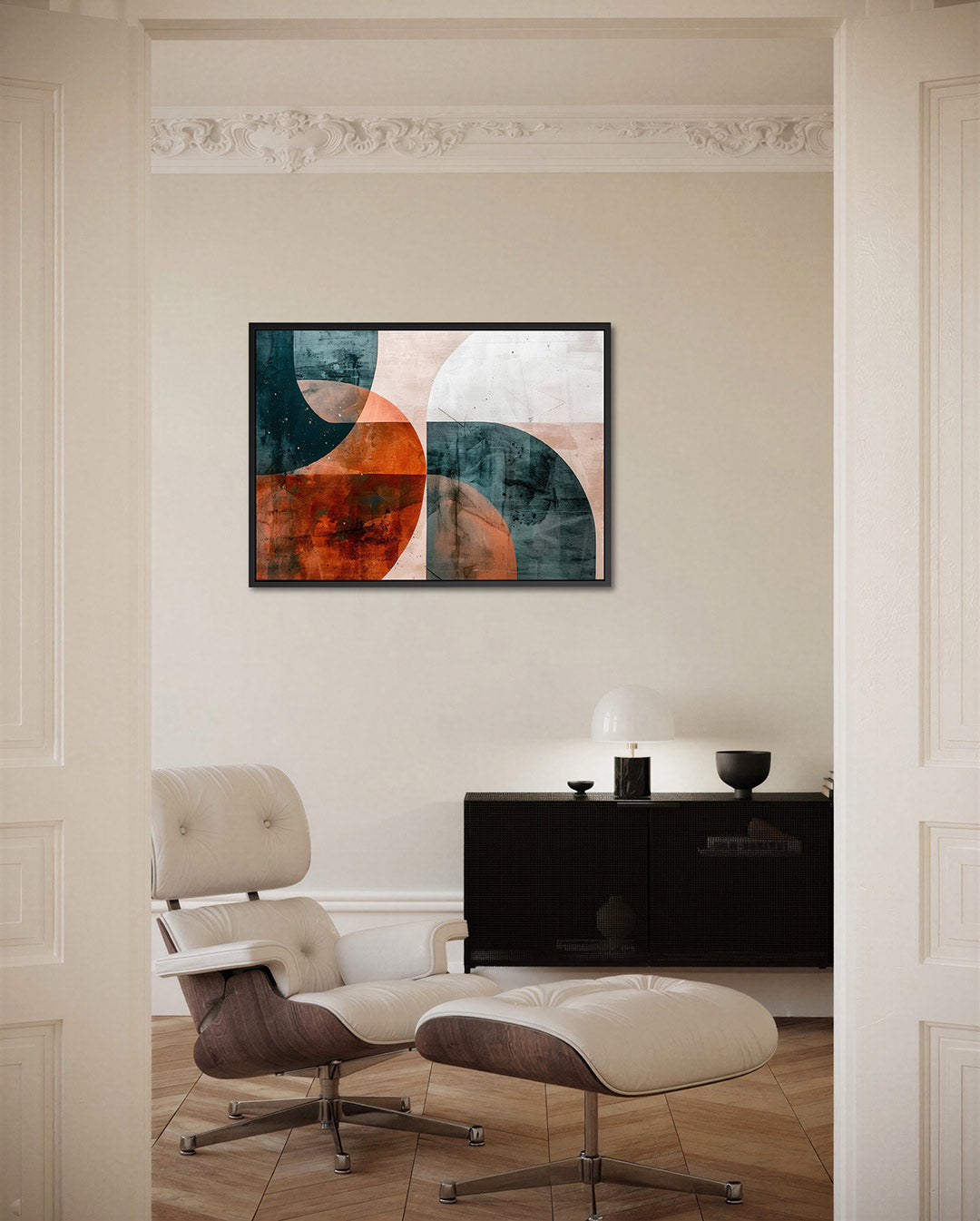 Geometrische vormen Kunstwerk
