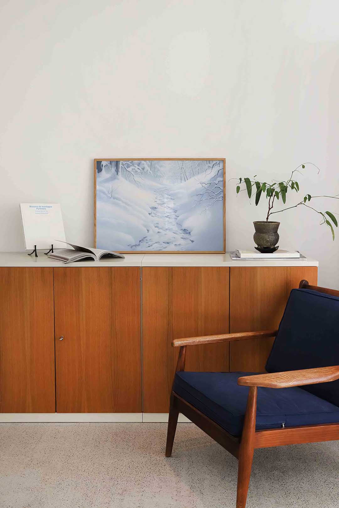 Sneeuwlandschap Poster