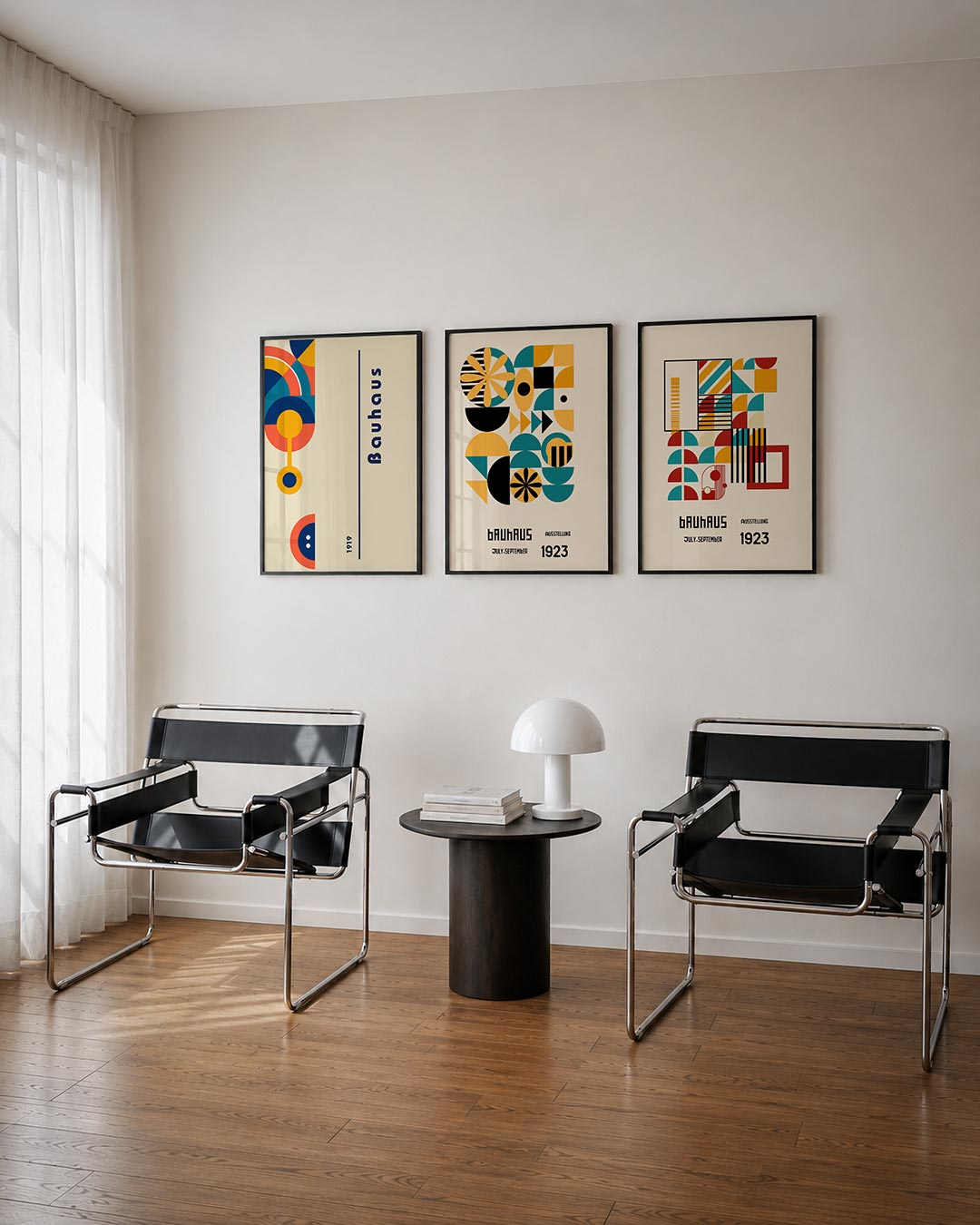 Vorm en kleurenspel Posterset