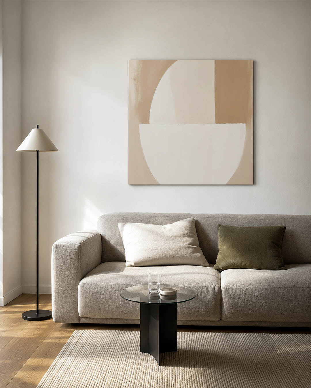 Geometrische vormen Kunstwerk