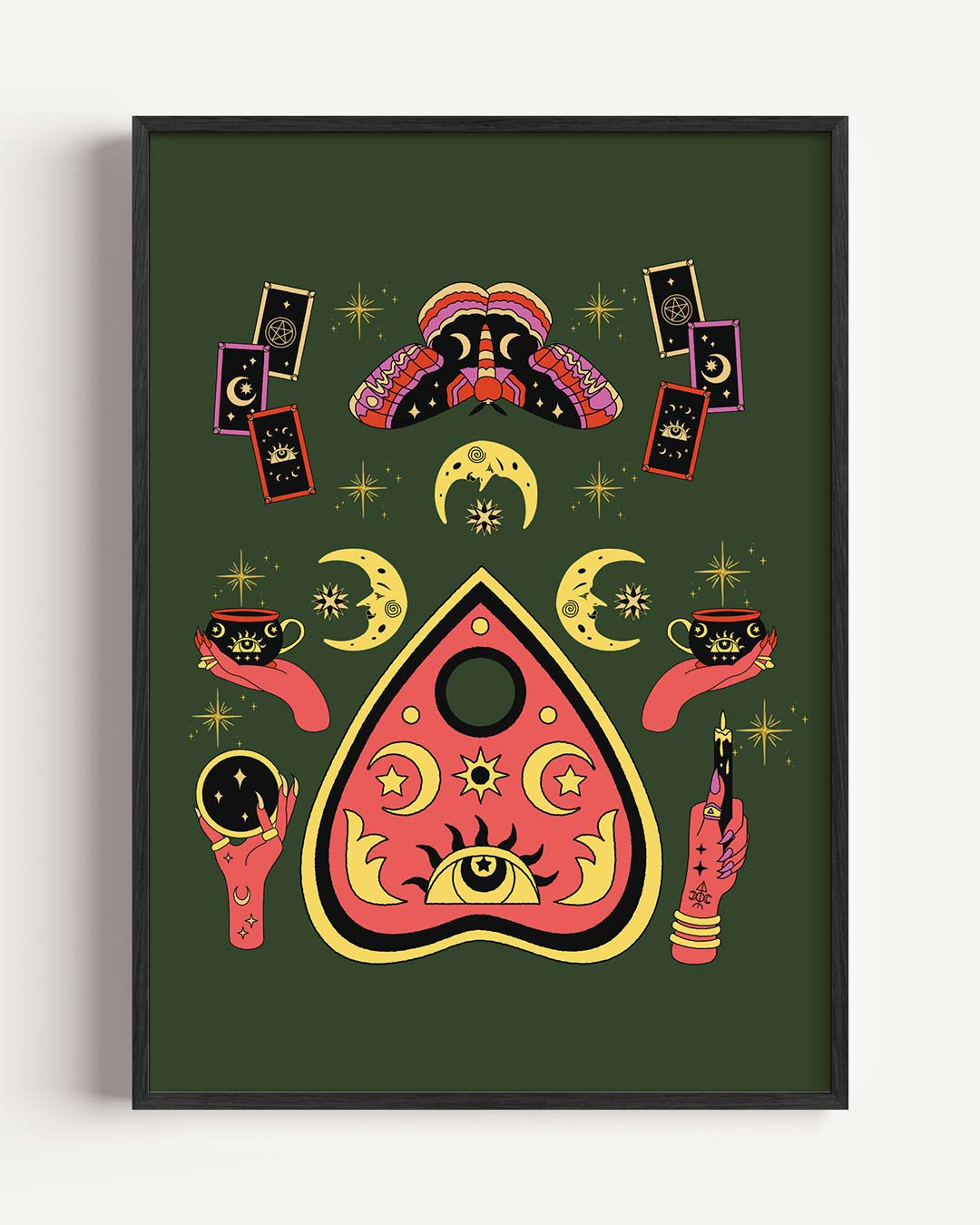 Mystieke Symbolen Poster-WallArtistic
