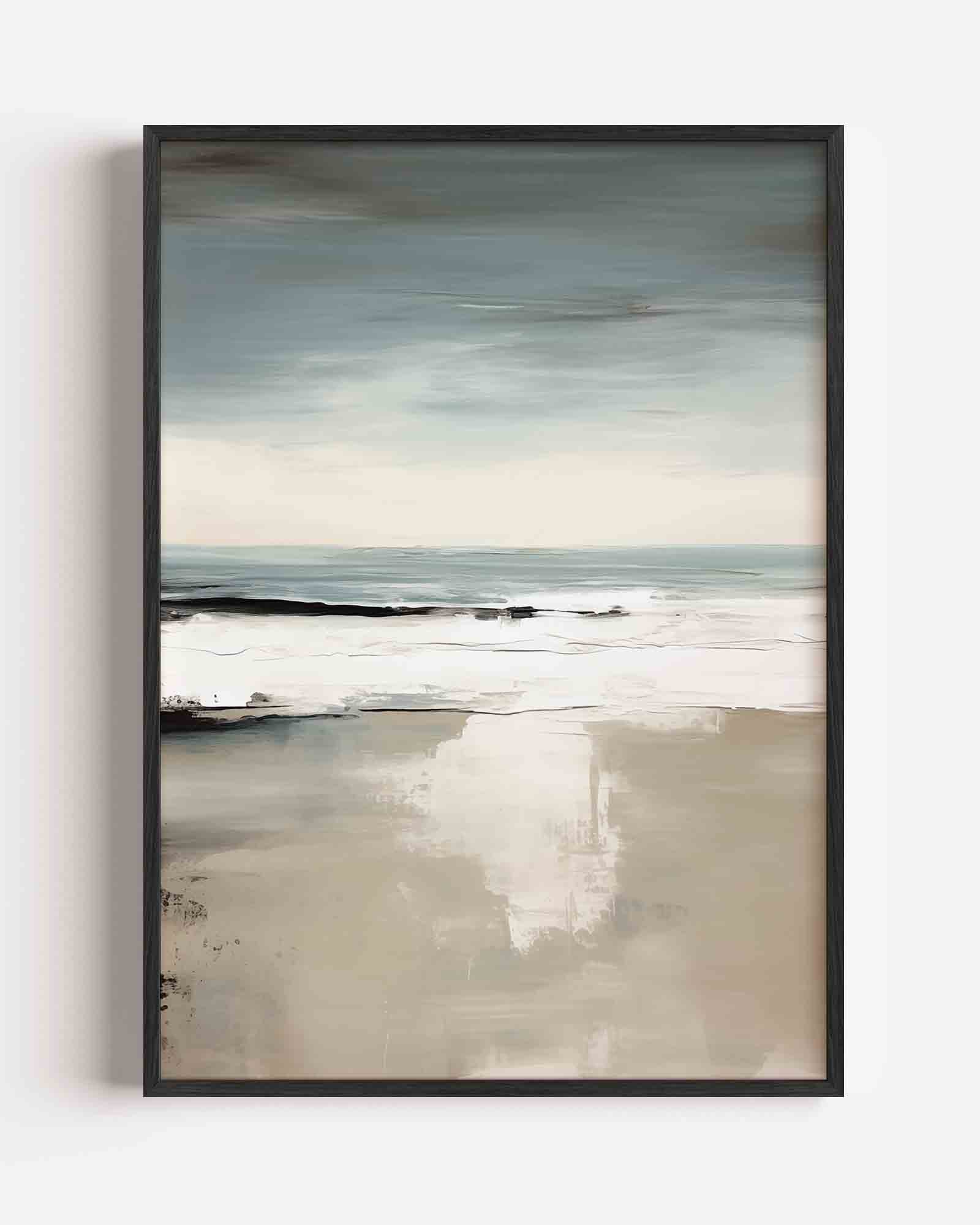 Strand en zee Poster