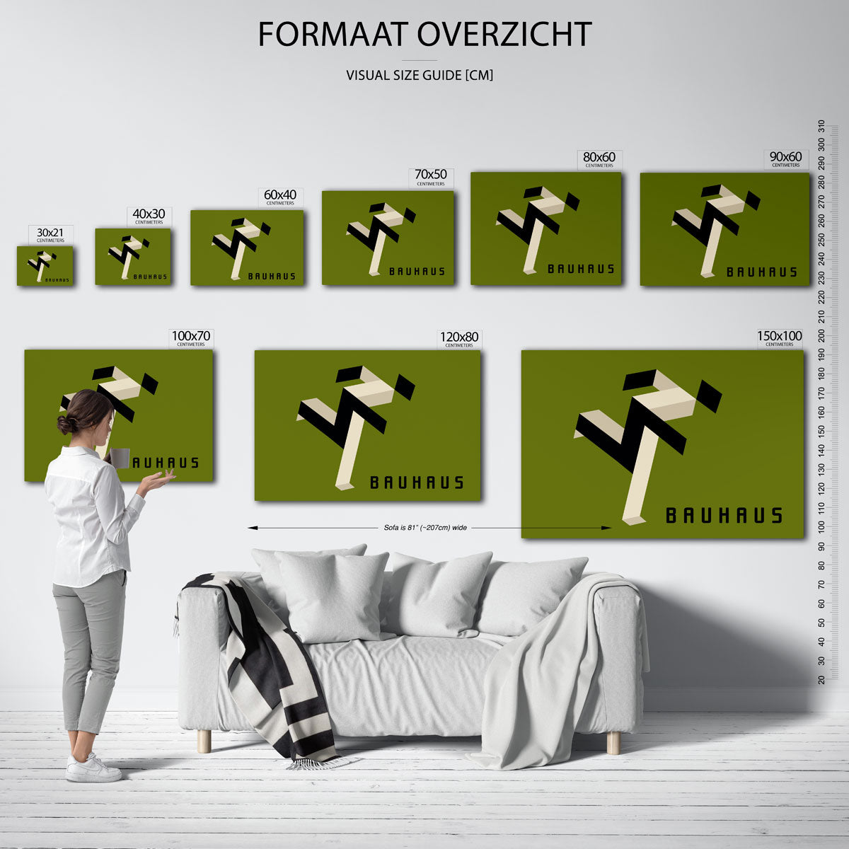 Vorm en beweging Poster