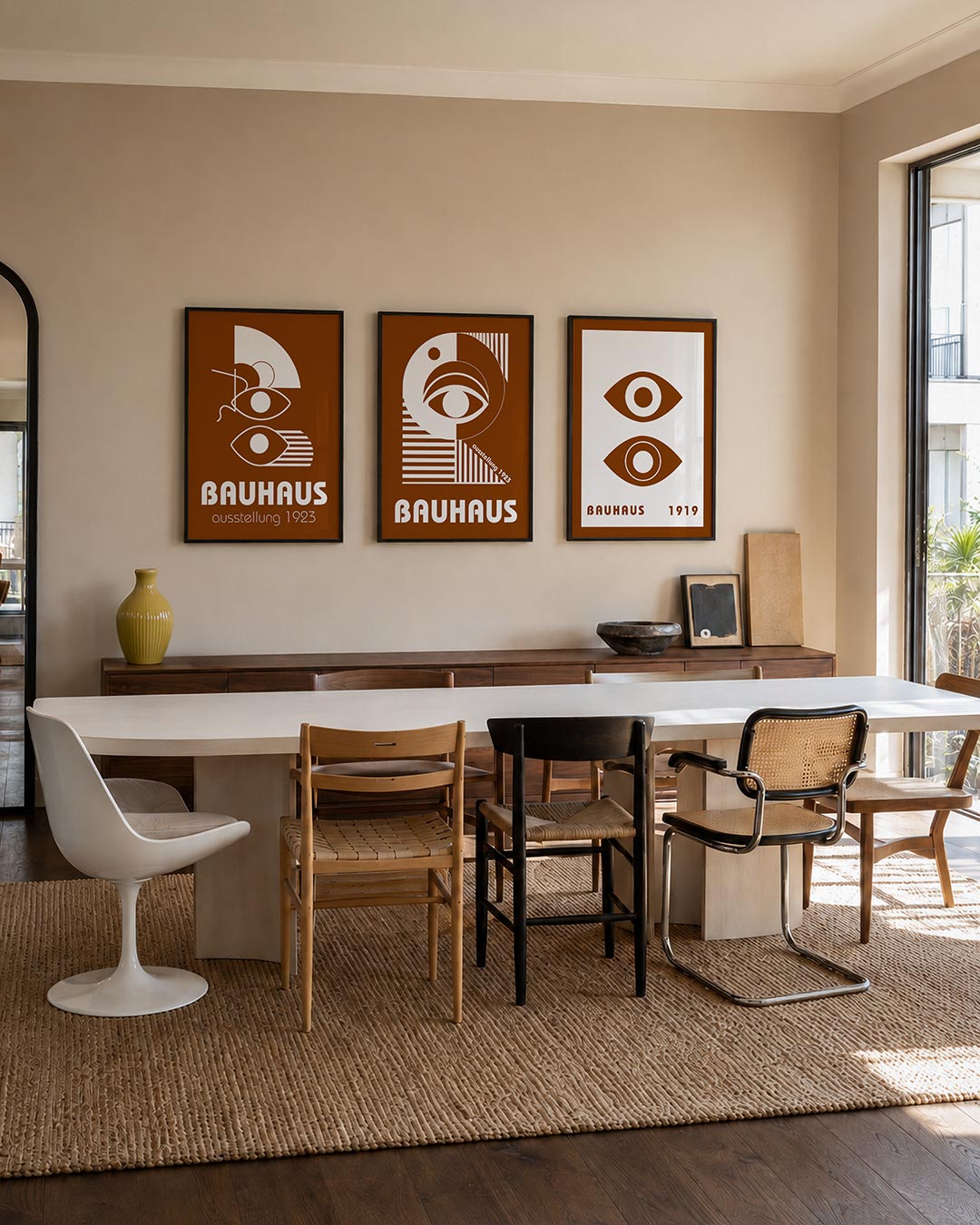 Vormen en vlakken Posterset