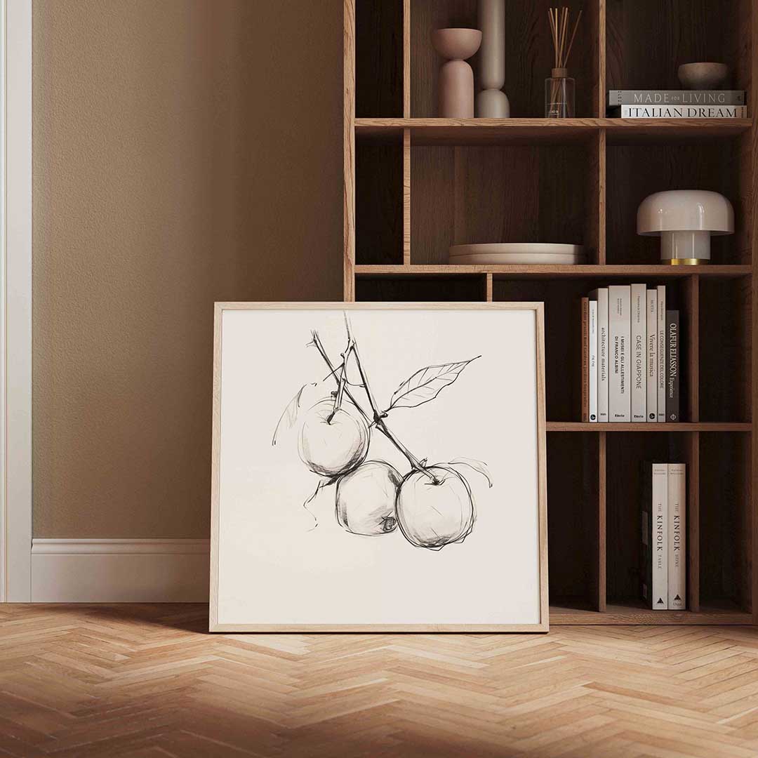 Appel schets Poster