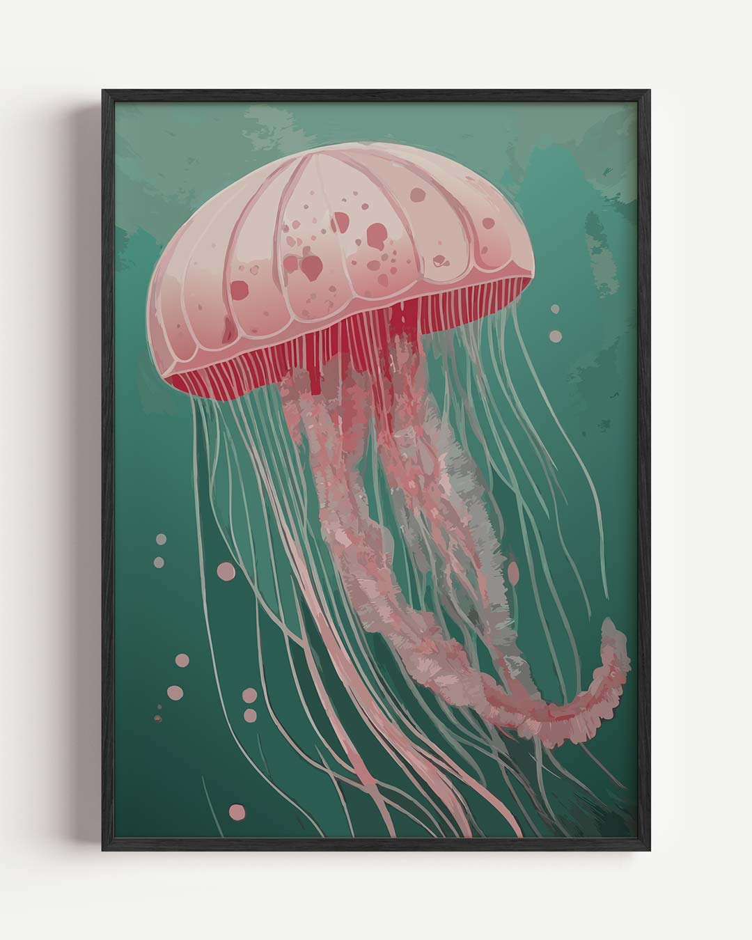 Dromerige Kwallen Poster-WallArtistic