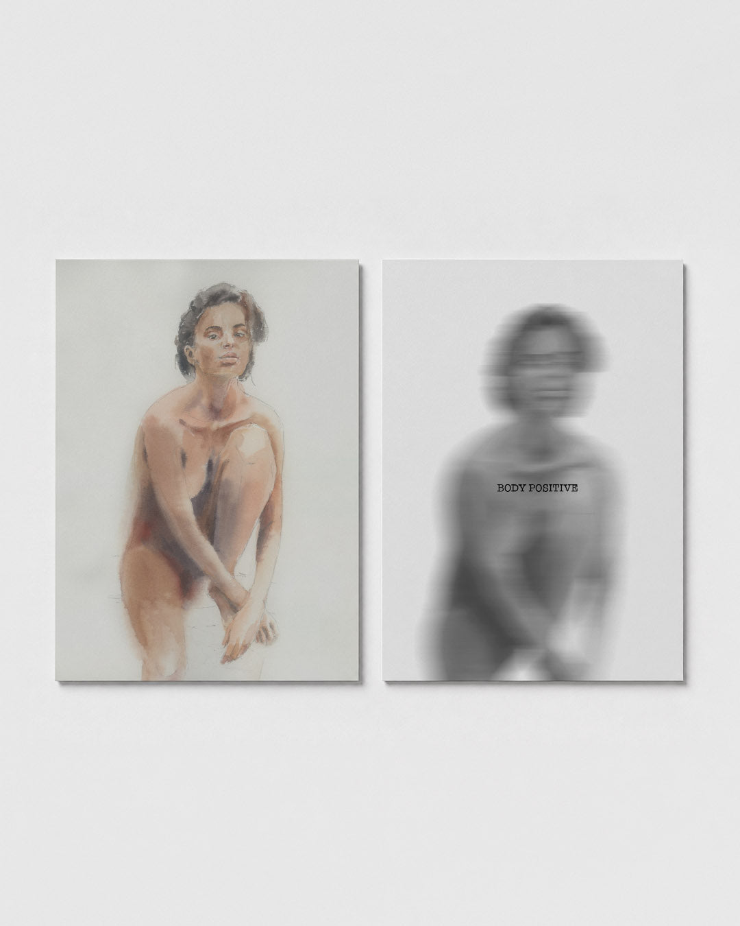 Zachte kleurovergangen Posterset