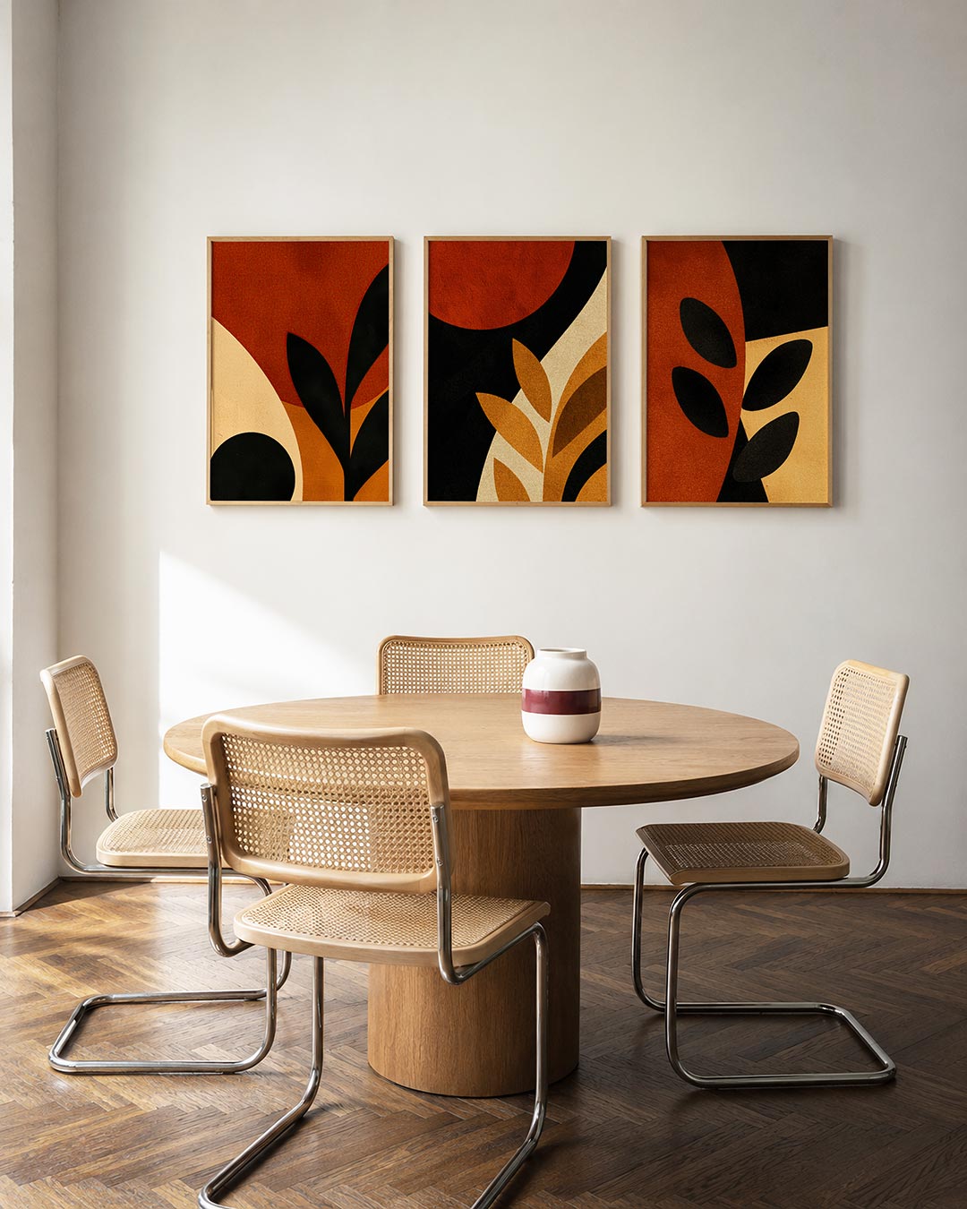 Vormen en vlakken Posterset