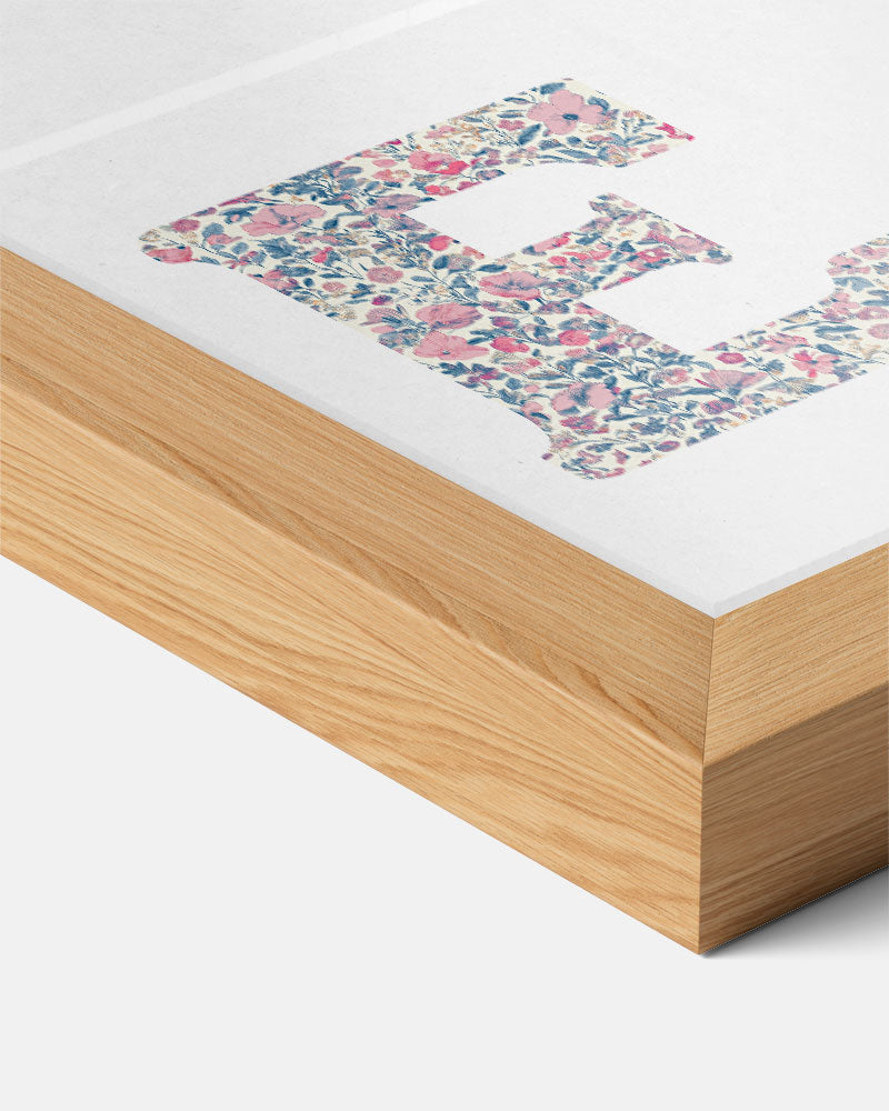 Bloemen & Letters Poster-WallArtistic